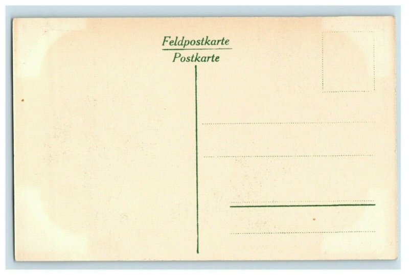 1914-16 WWI German Soldier On Mill Dun a.d. Maas, Muhle Vintage Feldpost P21