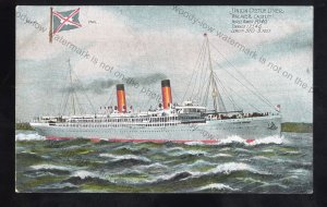 UC283 - Union Castle Liner - Walmer Castle - postcard