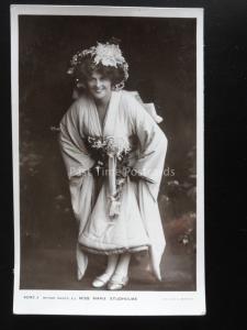 Actress MISS MARIE STUDHOLME c1907 RP Postcard by Rotary 4092 J