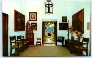 Mallorca Valldemosa F. Chopin's George Sand's cell central hall SPAIN Postcard