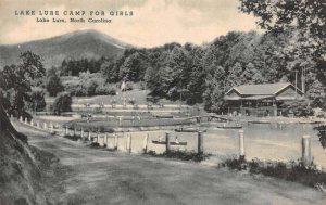 Lake Lure North Carolina Camp for Girls Vintage Postcard AA110131