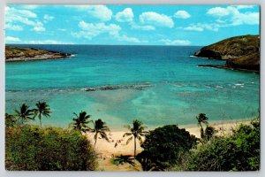 Postcard Hanauma Bay - Hawaii - 1983