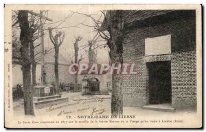 Old Postcard Notre Dame de Liesse The Holy House built in 1857 on the model o...