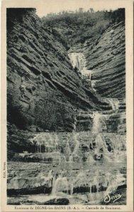 CPA Digne-les-Bains environs-cascade of bouinenc (1208649) 