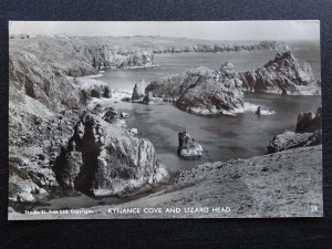 Cornwall KYNANCE COVE & LIZARD HEAD c1950s RP Postcard by Studio St. Ives