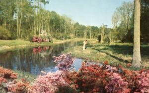 MS - Biloxi. Lagoon at Beauvoir, Jefferson Davis Shrine