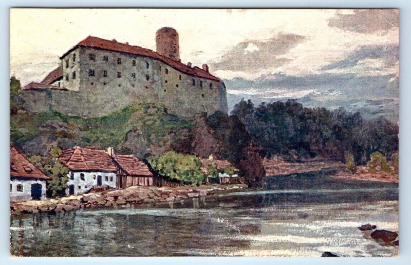 Ledeč CZECH REPUBLIC artist Postcard