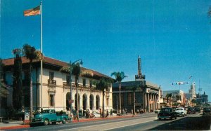 California  Pasadena Route 66 Postcard 1950s Postcard Mitock 22-4066