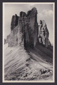 Vintage postcard Tre Cime di Lavaredo Dolomites Belluno Veneto Italy Mountains