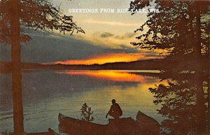 Greetings from - Rice Lake, Wisconsin WI  