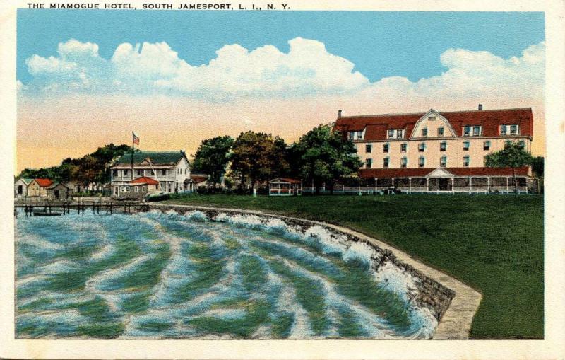 NY - South Jamesport, Long Island. The Miamogue Hotel