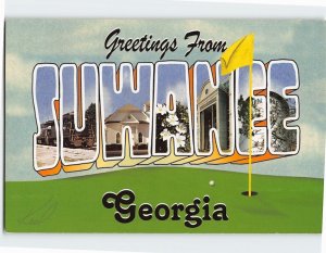 Postcard Greetings From Suwanee, Georgia