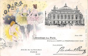 Gladstone and Barry Paris, France Opera PU Unknown 