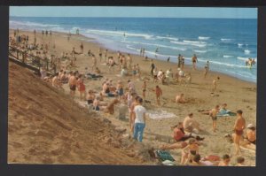 PEI Prince Edward Island National Park Beach Scene Bathers - Chrome