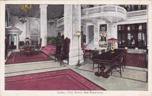 California San Francisco Lobby Clift Hotel