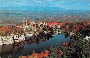 New Paltz New York~Lake Mohonk Mountain House & Valley (from Skytop Path)~1950s