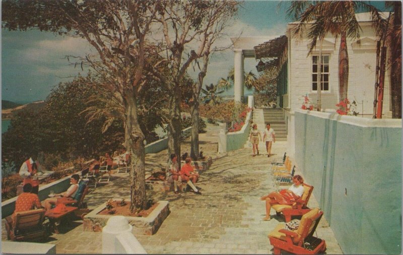 Postcard Bluebird's Castle St Thomas Virgin Islands