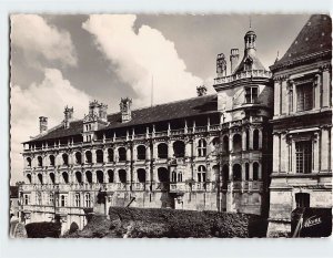 Postcard L'aile François 1er ou façade des Loges du château, Blois, France