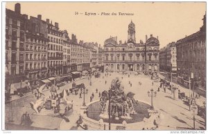 Place Des Terreaux, Lyon (Rhone), France, 1900-1910s