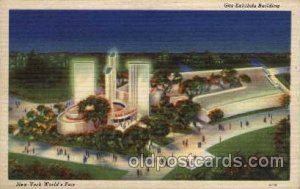 Gas Exhibits Bldg. New York Worlds Fair 1939 Exhibition Unused 