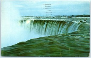 M-19822 The Horseshoe Fall Roars a mighty Welcome Niagara Falls Canada
