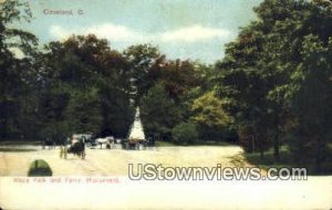 Wade Park, Perry Monument - Cleveland, Ohio OH  