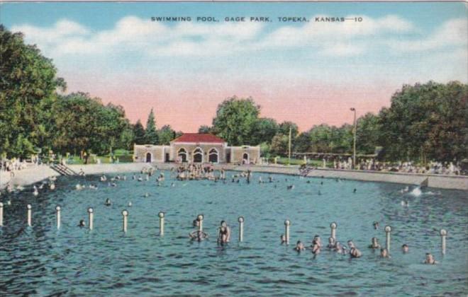 Kansas Topeka Swimming Pool Gage Park