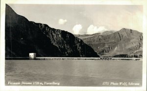 Austria Vermunt Stausee Vorarlberg Vintage RPPC 03.53