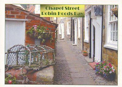 Robin Hoods Bay Newsagents Chapel Street Postcard