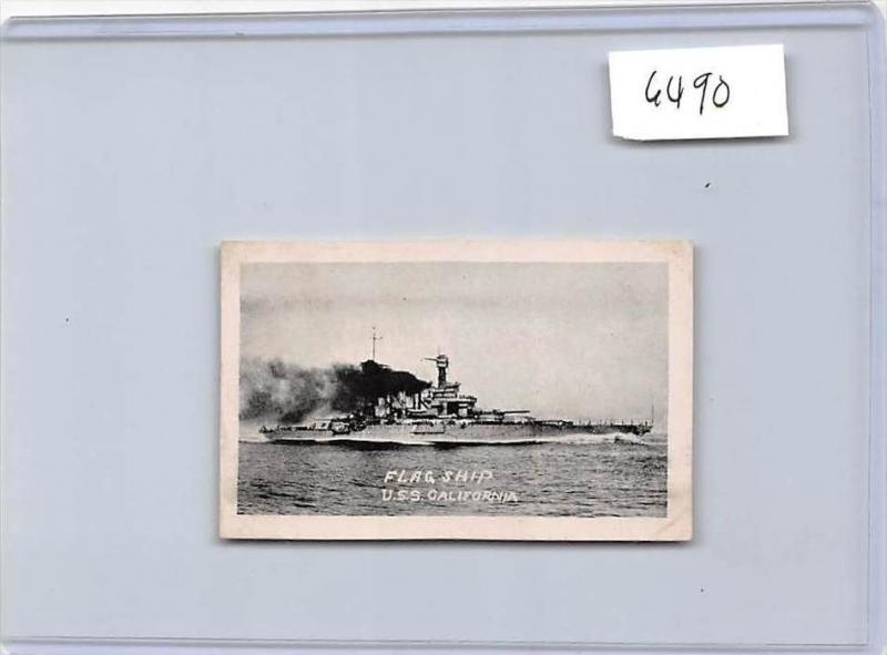 6490 U.S.S. California Flagship  mini card