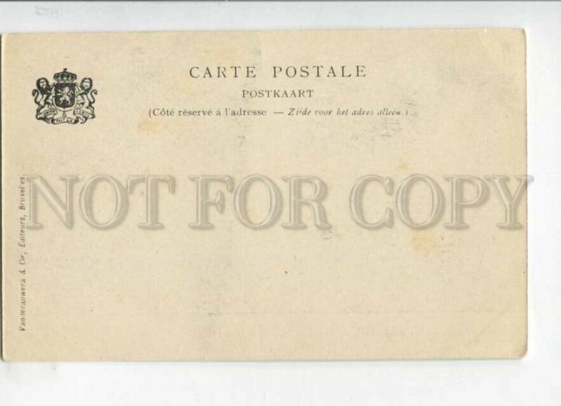 3147181 BELGIUM Prince Leopold cortege 1902 Vintage postcard
