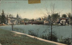 Centreville Rhode Island RI Bridge c1910 Vintage Postcard