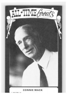 1973 Connie Mack Philadephia  Tcma All Time Greats Postcard Baseball Hof Vg-Ex