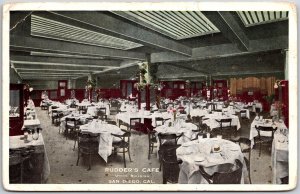 Rubbers Cafe Union Building San Diego California CA Dining Restaurant Postcard