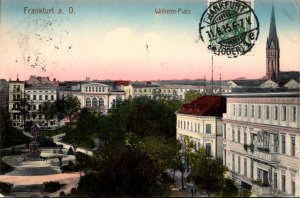 Germany Frankfurt an der Oder Willhelm Platz 1915