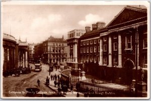 1936 Trinity College Westmoreland Street Dublin Ireland Posted Postcard