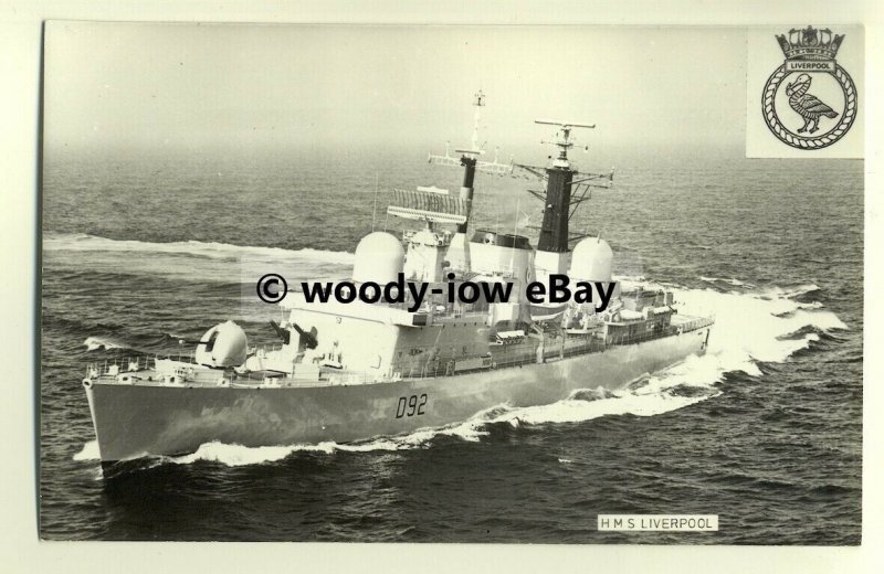 na1594 - Royal Navy Warship -  HMS Liverpool - photograph 