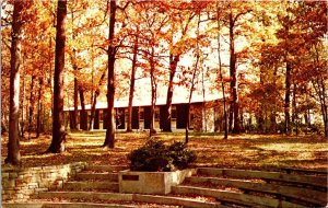 Forum Armstrong Lodge Student Lounge Butler County Community College PA Postcard