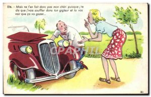 Humor - Illustration - But t & # 39en fact - Old Postcard