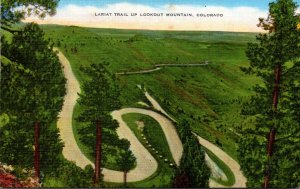 Colorado Lariat Trail Up Lookout Mountain