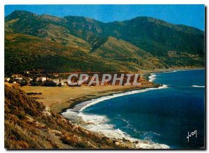 Postcard Modern Colors and Light of France Corsica Oasis Beauty Albo Corsica ...