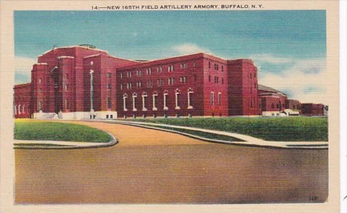 New York Buffalo New 165th Field Artillery Armory