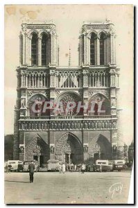 Old Postcard Paris his Wonders Notre Dame Cathedral