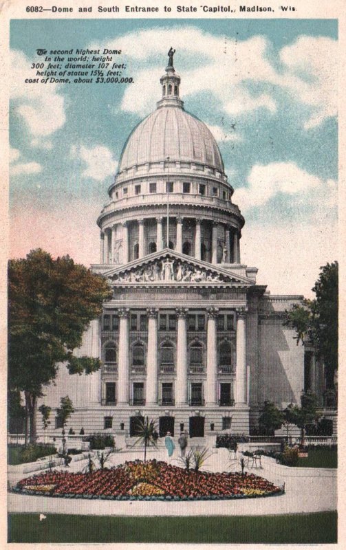 Capitol Dome,State Capitol,Madison,WI
