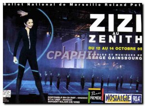 Postcard Modern Zizi at Zenith Paris