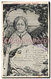 Postcard Old Val D'Ajol founder of the sheet Dorothe