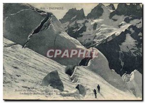 Old Postcard Dauphine Massif du Pelvoux