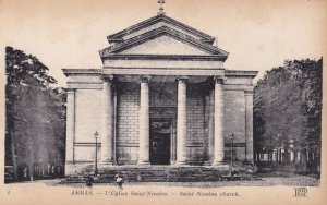 Arras Saint Nicolas Church Old Postcard