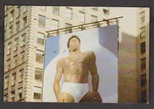 Mens Underwear Advertising Billboard In Times Square - Unused