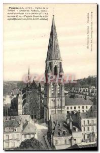 Old Postcard Vendome L and C Church of the Trinity Abbey Ancient monument